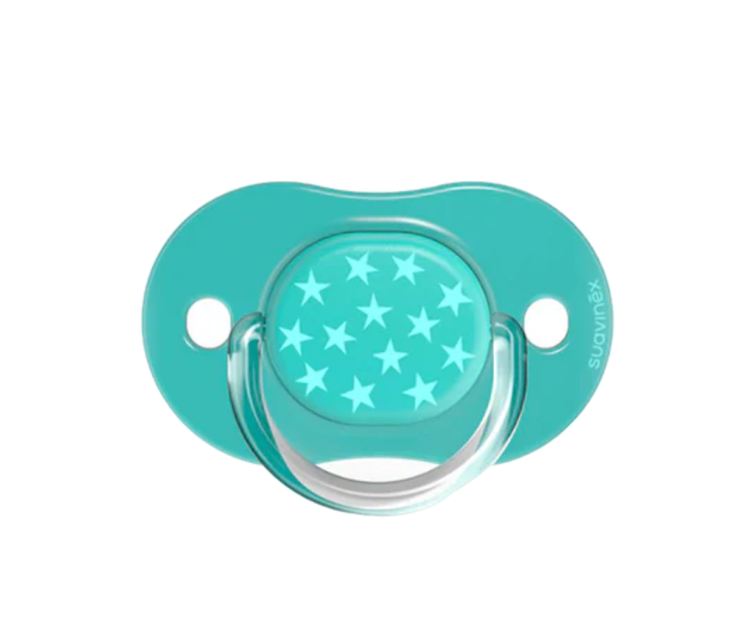 CHUPON BASICS TETI FISIO 0-6M X 2 VERDE SUAVINEX