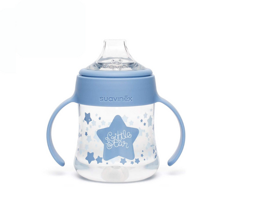 SET 5 BIBERONES REGALO  LITTLE STAR AZUL SUAVINEX