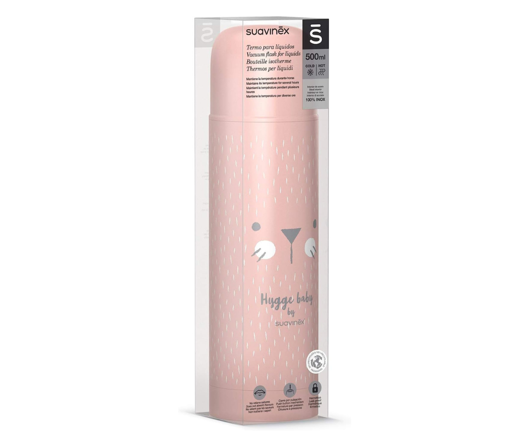 TERMO PARA LIQUIDOS 500ML ROSADO SUAVINEX