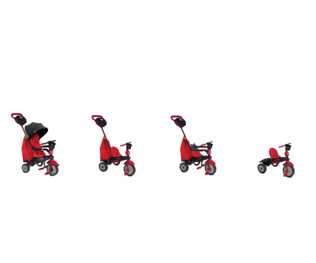 Triciclo Swing DLX -Rojo Smartrike