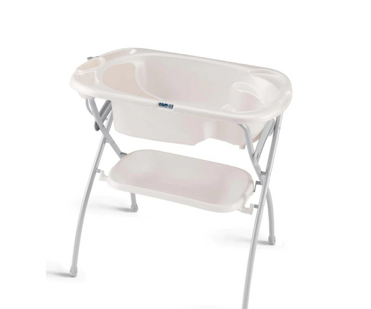 BAÑERA CON PEDESTAL BABY BAGNO  BLANCO CAM