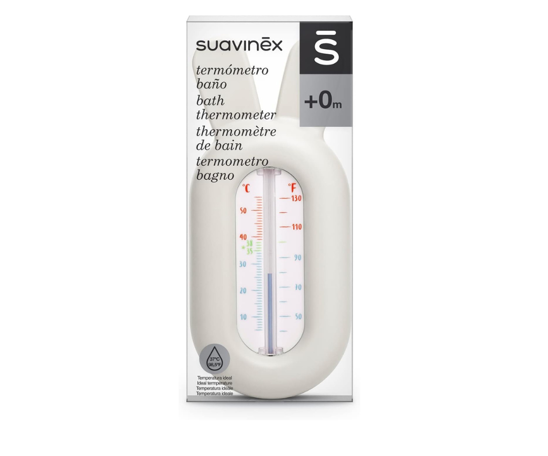 TERMOMETRO PARA BAÑO GRIS SUAVINEX