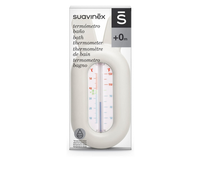 TERMOMETRO PARA BAÑO GRIS SUAVINEX