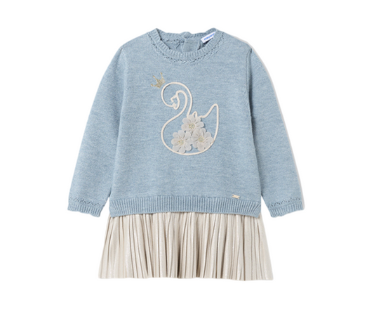 Vestido Tricot Combinado Bluebell Mayoral