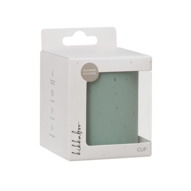Vaso Platinum Silicon | Menta - Kikkaboo