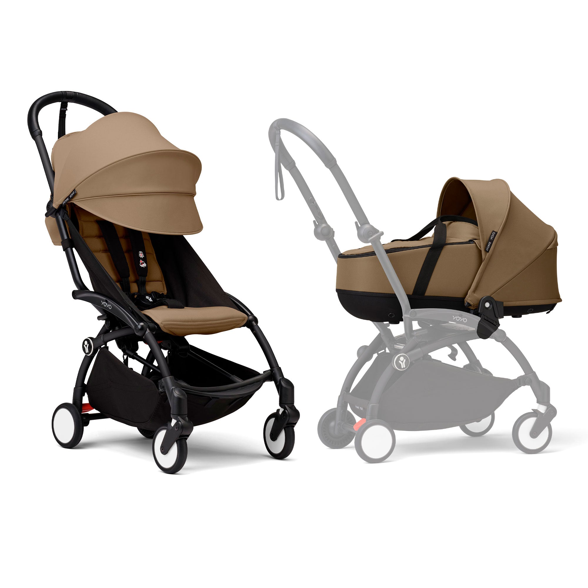 Coche Yoyo3 + Pack de Recién Nacido | Taupe Stokke