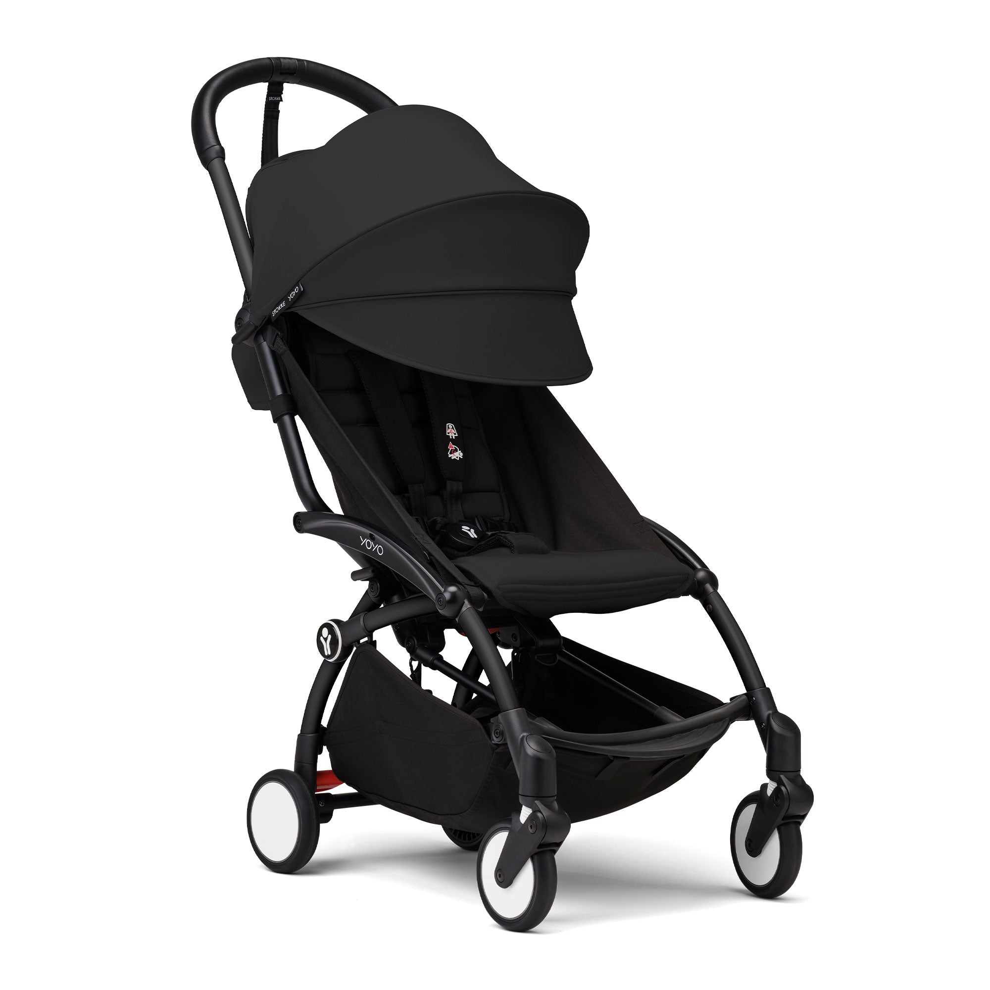 Coche Yoyo3 + Textil 6 Meses a + | Negro Stokke