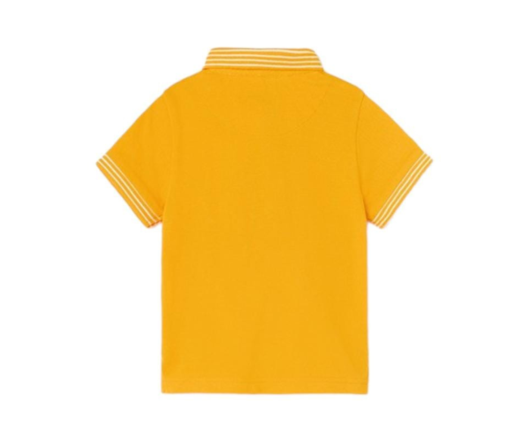 POLO M/C LISO CAMISERO AMARILLO NIÑO MAYORAL