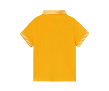 POLO M/C LISO CAMISERO AMARILLO NIÑO MAYORAL