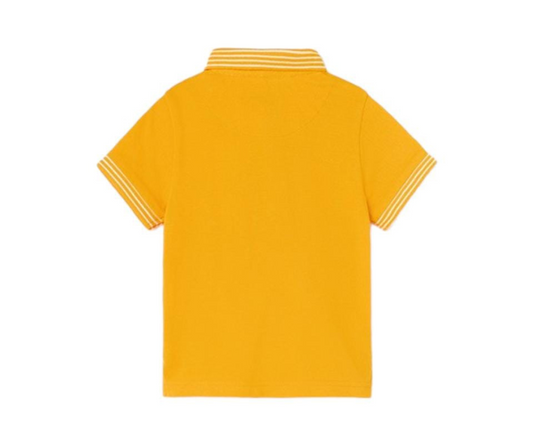 POLO M/C LISO CAMISERO AMARILLO NIÑO MAYORAL