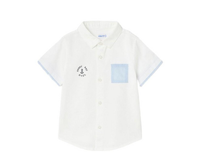 CAMISA M/C LISA CAMISERO BLANCO MAYORAL
