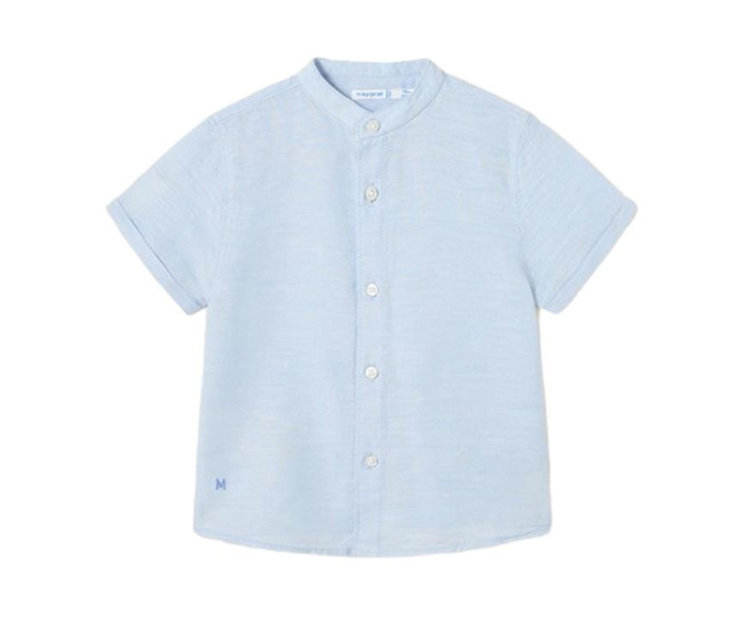 CAMISA M/C CELESTE NIÑO MAYORAL