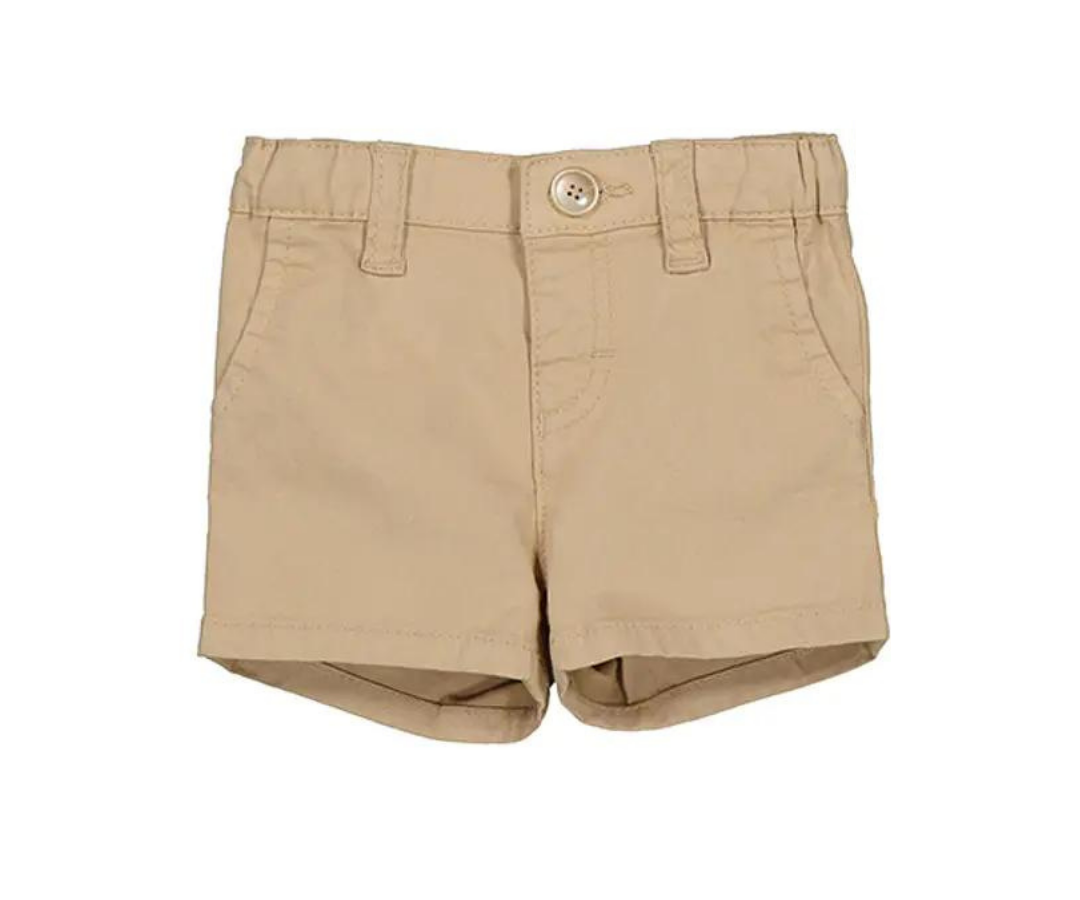 PANTALON CORTO SARGA BASICO BEBE BEIGE MAYORAL