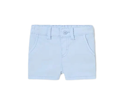 Pantalón  Corto Sarga | Azul Celeste Básico Mayoral