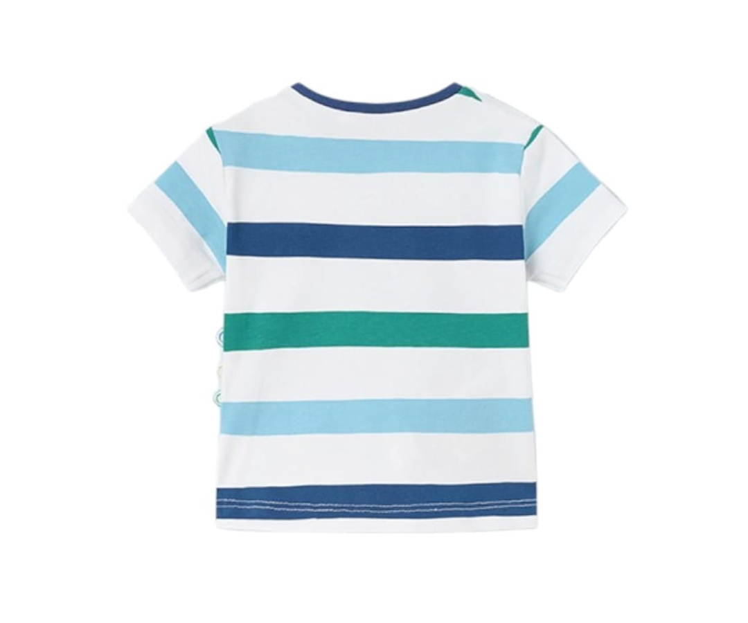 Set 2 Camisetas M/C Verde - Azul Mayora