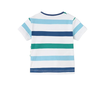 Set 2 Camisetas M/C Verde - Azul Mayora