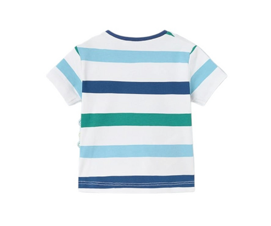 Set 2 Camisetas M/C Verde - Azul Mayora