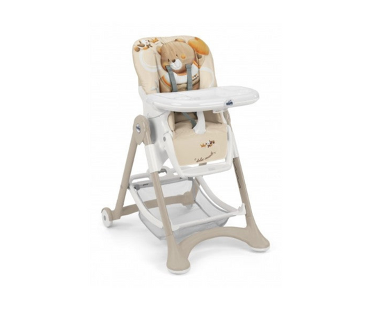 SILLA DE COMER CAMPIONE BEIGE OSO CAM