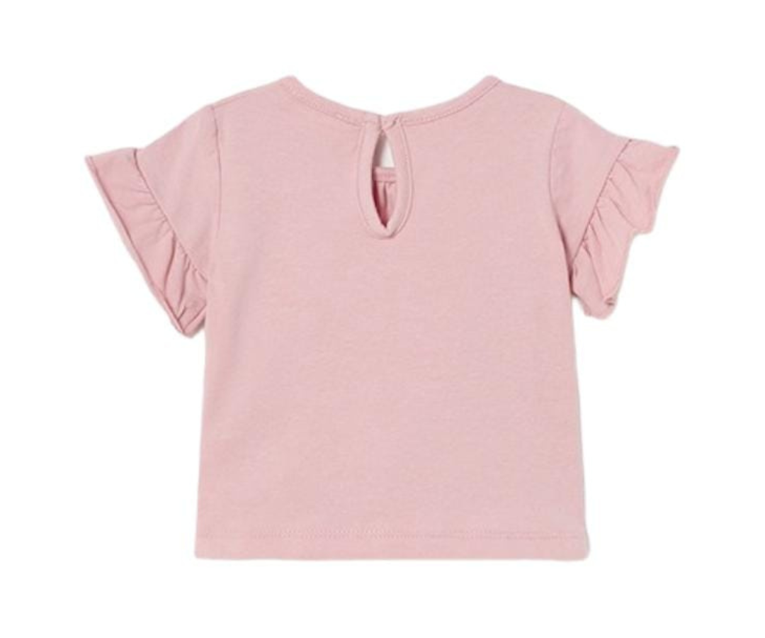 SET 2 CAMISETA M/C ROSADO NIÑA MAYORAL