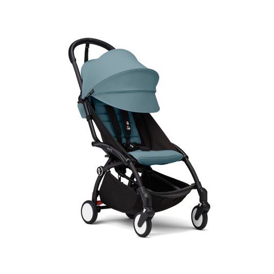 Estructura de Coche Yoyo 3 Negro + Cobertura Babyzen  6+ | Aqua - Yoyo