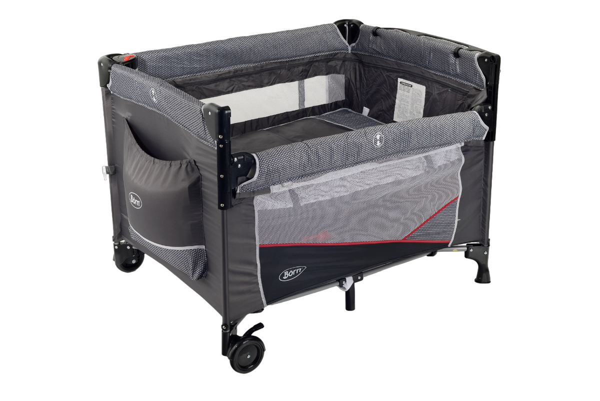 PACK AND PLAY COLECHO CARDIFF GRIS BORN