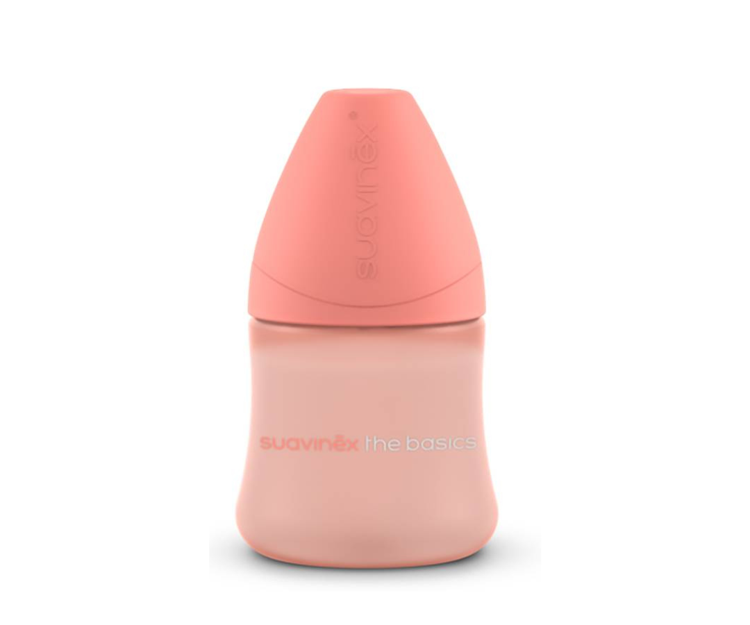 SET X2 BIBERONES THE BASICS 5OZ. ROSADO