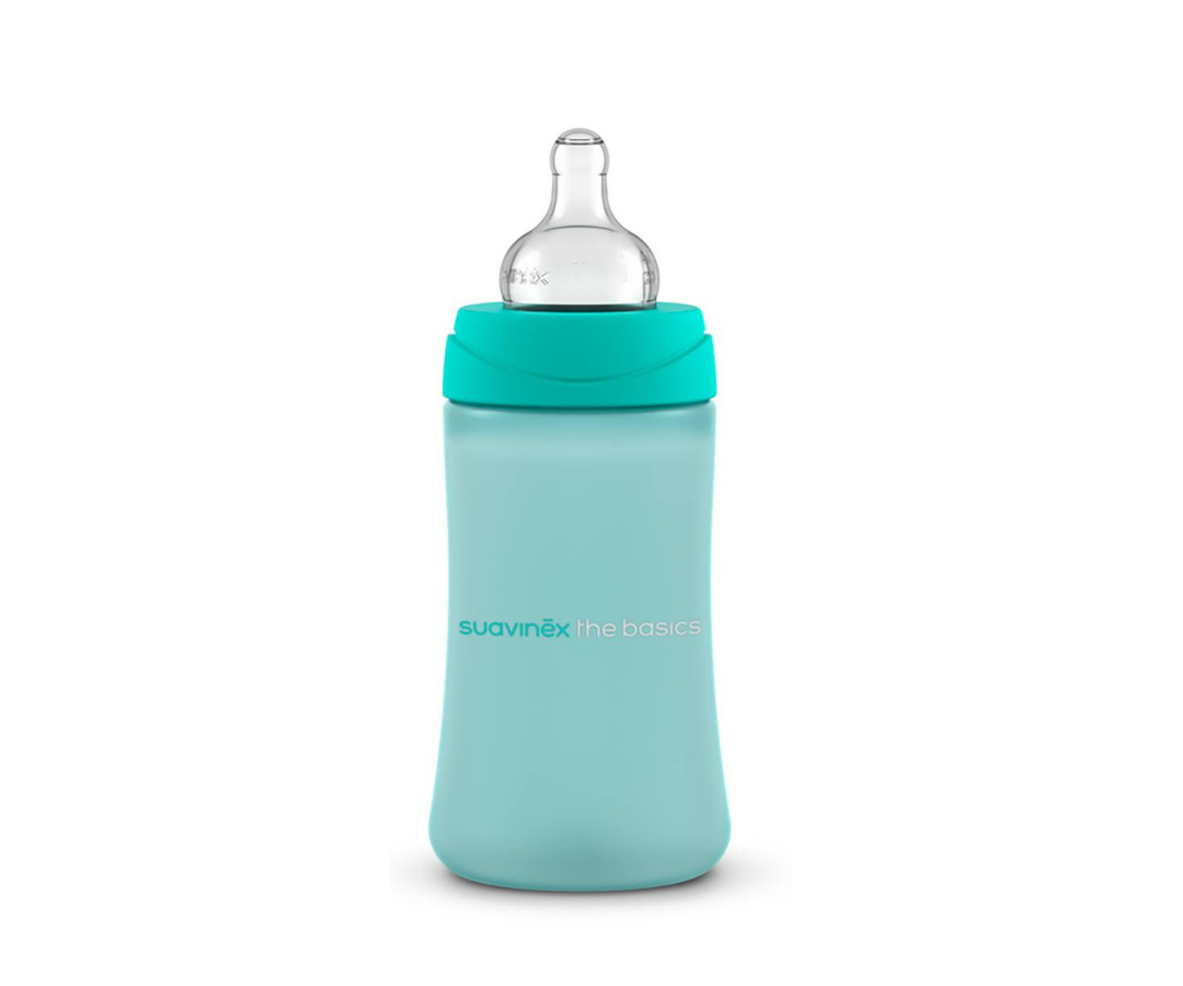 SET X2 BIBERONES THE BASICS 9OZ. VERDE