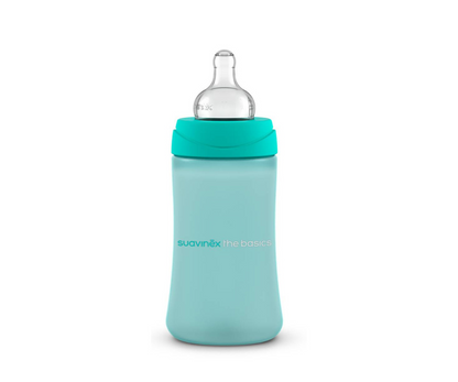 SET X2 BIBERONES THE BASICS 9OZ. VERDE