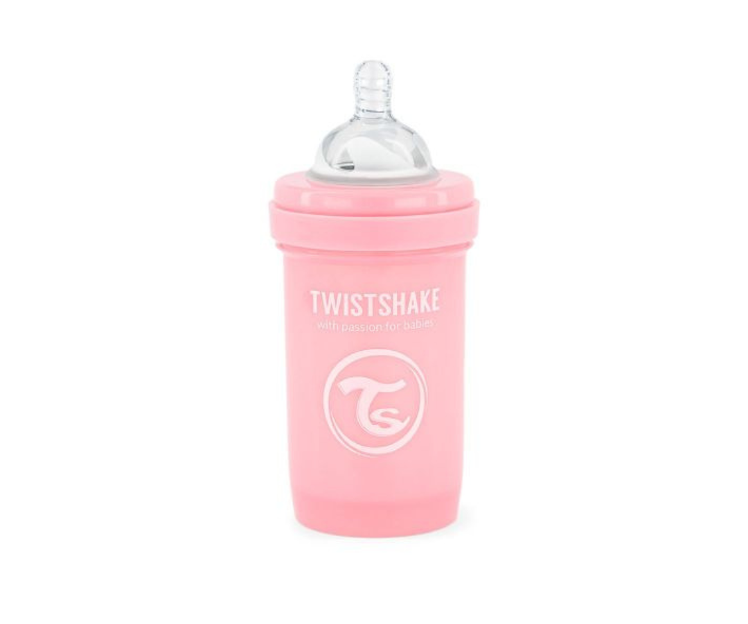 BIBERON  ANTI-COL  180ML - ROSA