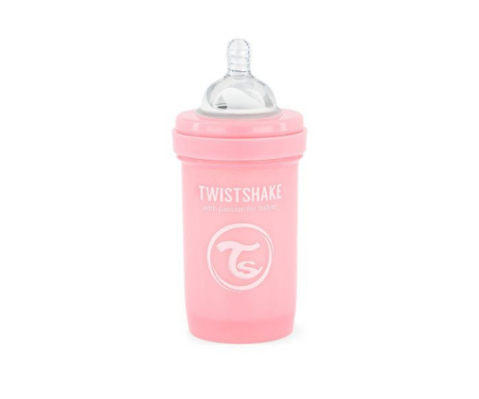 BIBERON  ANTI-COL  180ML - ROSA