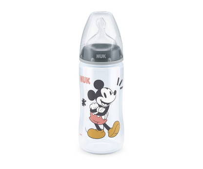 BIBERON FIRST CHOICE + PP CT 300ML MICKEY GRIS NUK
