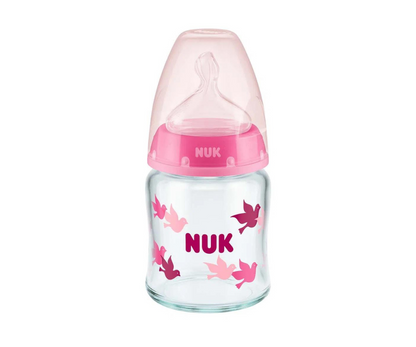 NUK BIBERON FIRST CHOICE + VIDRIO CT 120ML NINA