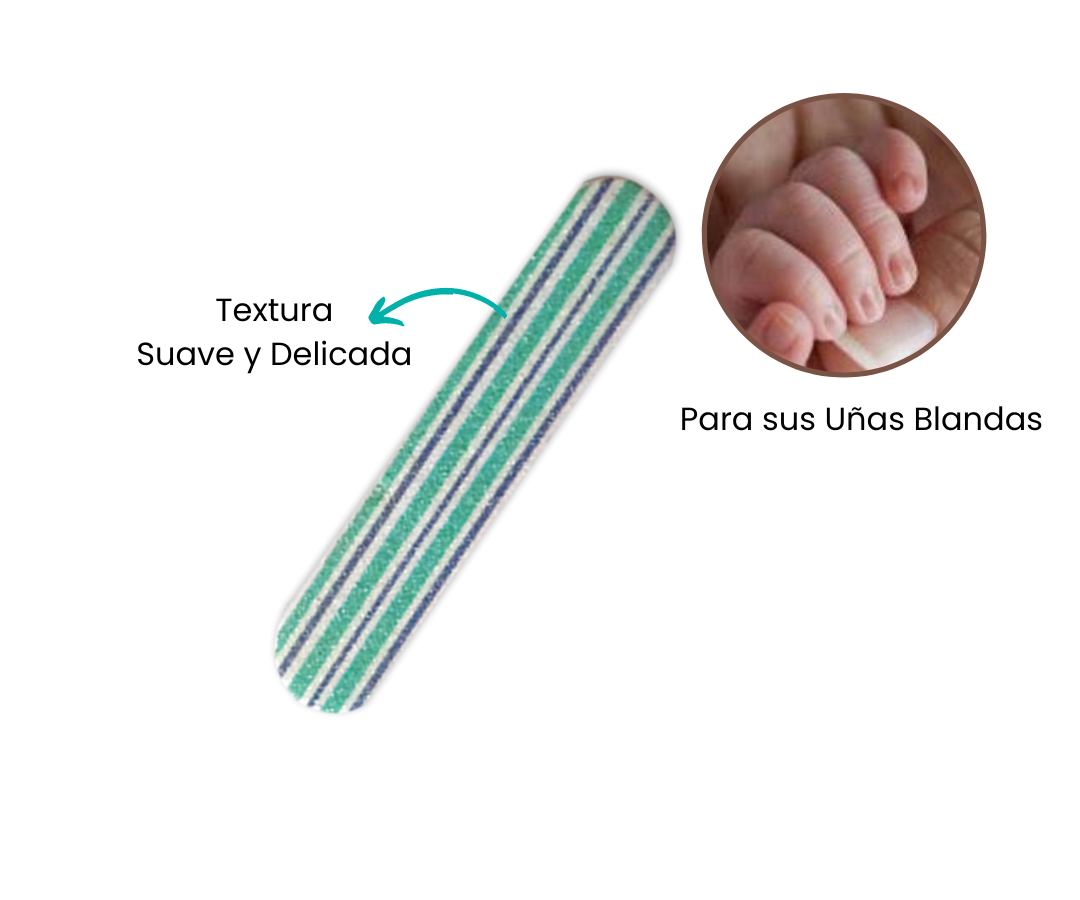 Lima especial para las uñas del bebé Minicure