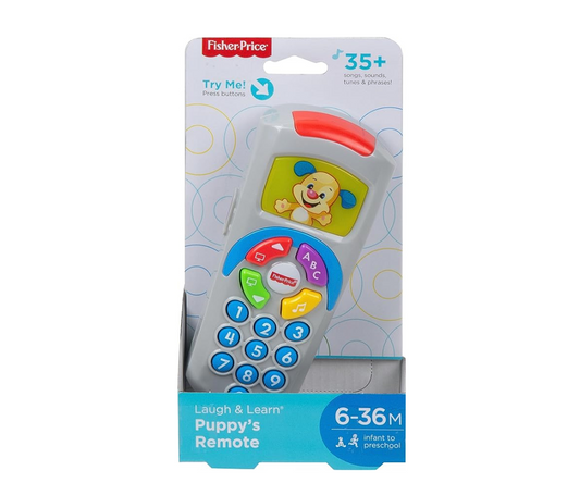 RIE Y APRENDE CONTROL REMOTO DE PERRITO FISHER - PRICE