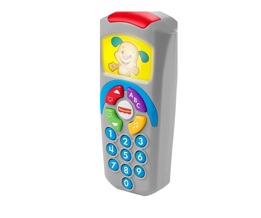 RIE Y APRENDE CONTROL REMOTO DE PERRITO FISHER - PRICE