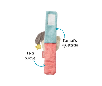 SONAJERO PARA MANOS OSO MULTICOLOR BABY FENH - Main Image