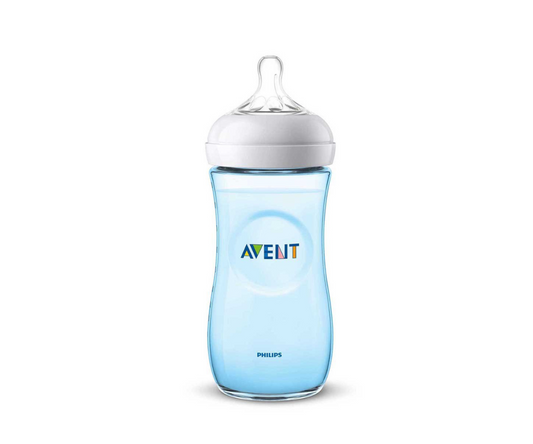 BIBERON NATURAL  330ML AZUL AVENT
