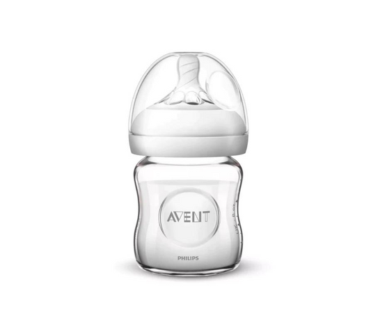 BIBERON NATURAL DE VIDRIO 120 ML AVENT