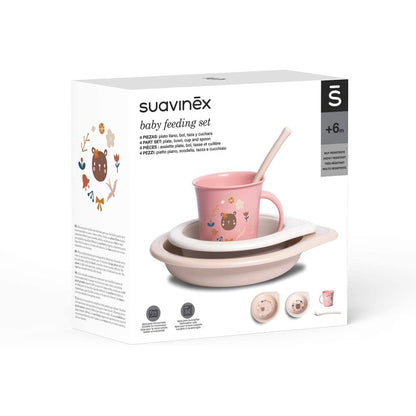 SET DE VAJILLA FOREST ROSA SUAVINEX