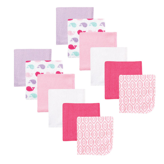 SET DE 12 TOALLITAS NIÑA MULTICOLOR LUVABLE FRIENDS