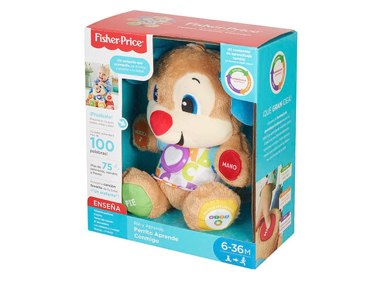 Perrito Fisher Perrito Primeras Palabras Ríe Perrito Aprende