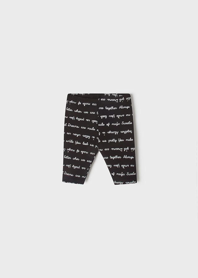 CONJUNTO LEGGINGS 3 PIEZAS NEGRO