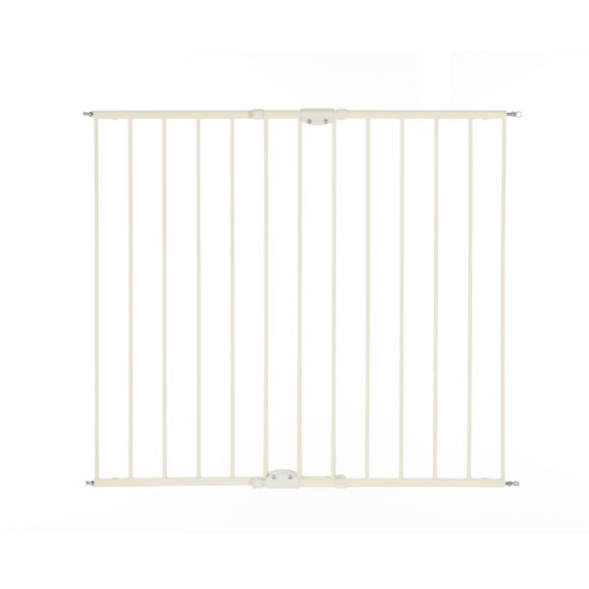 REJA PARA GRADAS METAL BLANCA 71-120CM ALTO 91CM