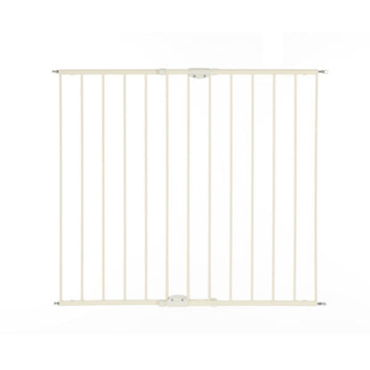 REJA PARA GRADAS METAL BLANCA 71-120CM ALTO 91CM