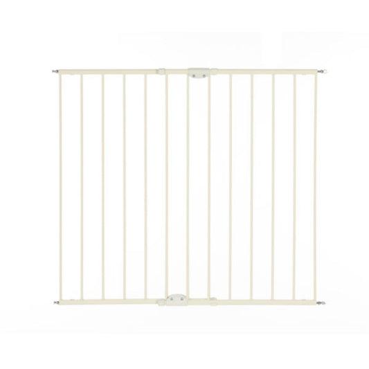 REJA PARA GRADAS METAL BLANCA 71-120CM ALTO 91CM
