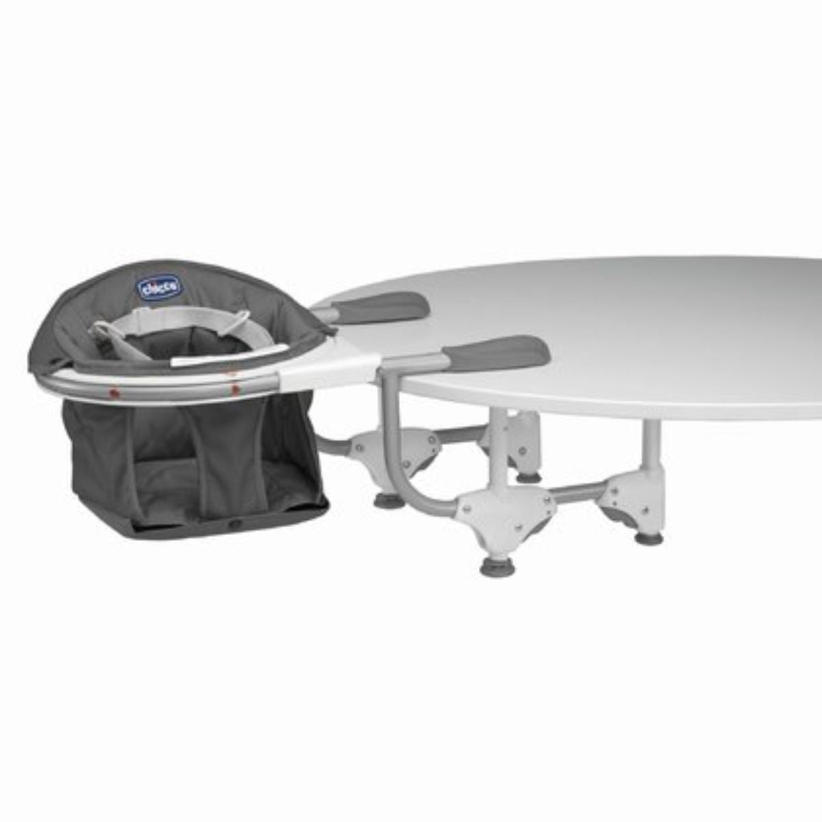 SILLA DE COMER 360 CON ENGANCHE A MESA - GRIS
