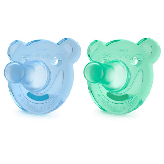 CHUPON SOOTHIE SILICONA 3-18M X2 NIÑO