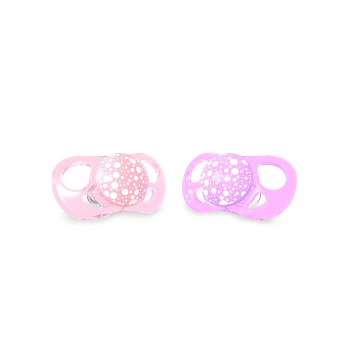 CHUPONES 2 X +6M - ROSA/PURPURA TWISTSHAKE
