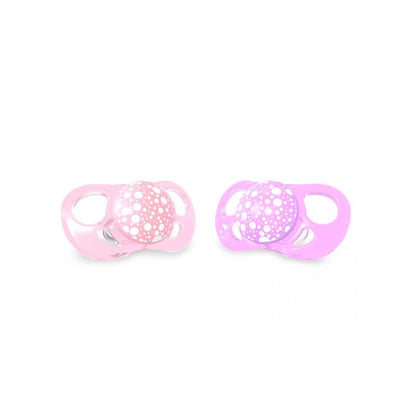 CHUPONES 2 X +6M - ROSA/PURPURA TWISTSHAKE