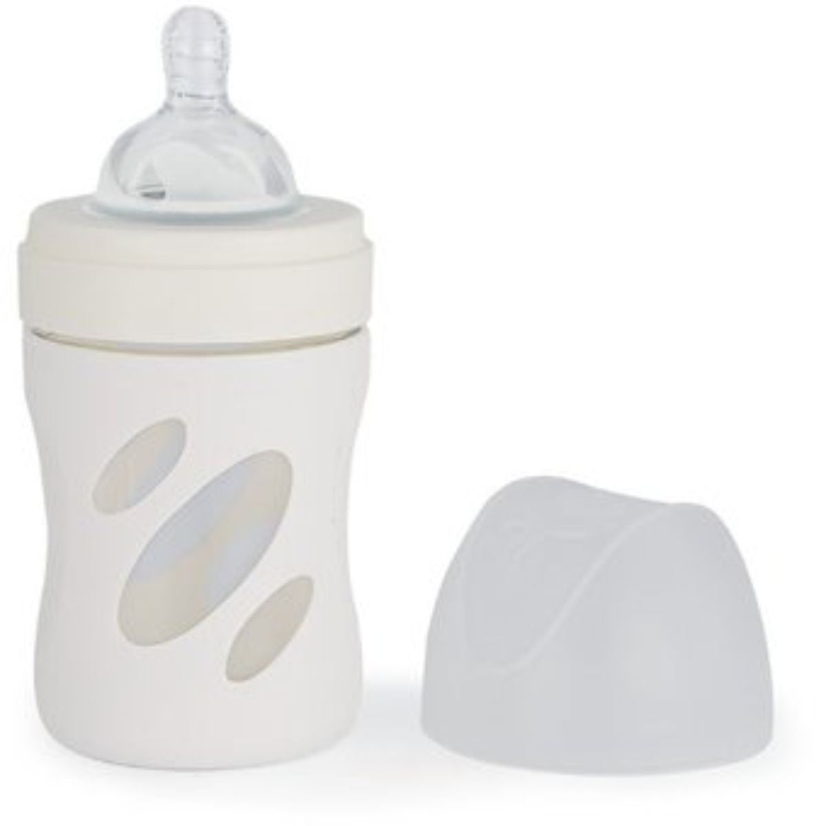 BIBERON  DE VIDRIO 180ML - BLANCO TWISTSHAKE